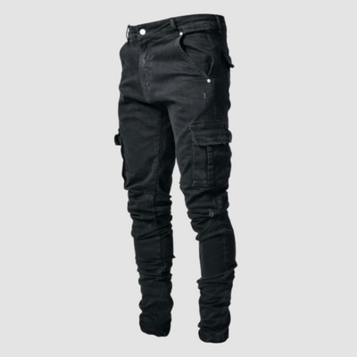 Delmer FlexiFit | Ultra-bequeme Cargo-Jeans für lässigen Stil