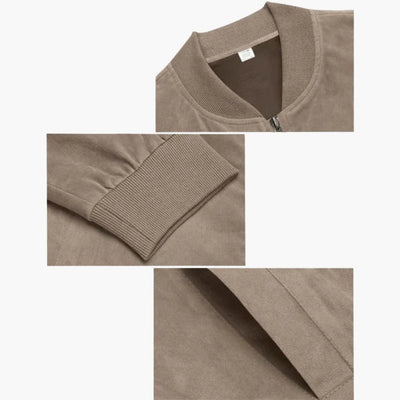 Bomberjacke mit Reißverschluss für Herren - Klassisches Design