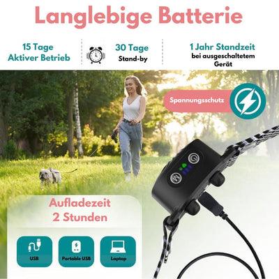 Antibellhalsband für kleine Hunde | Effektive und sichere Lösung gegen Bellen