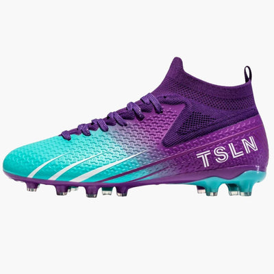 Herren Fußballschuhe mit Schnürverschluss und strukturierter Oberfläche