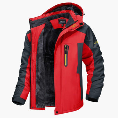 Outdoor Jacke mit Reißverschluss für Herren