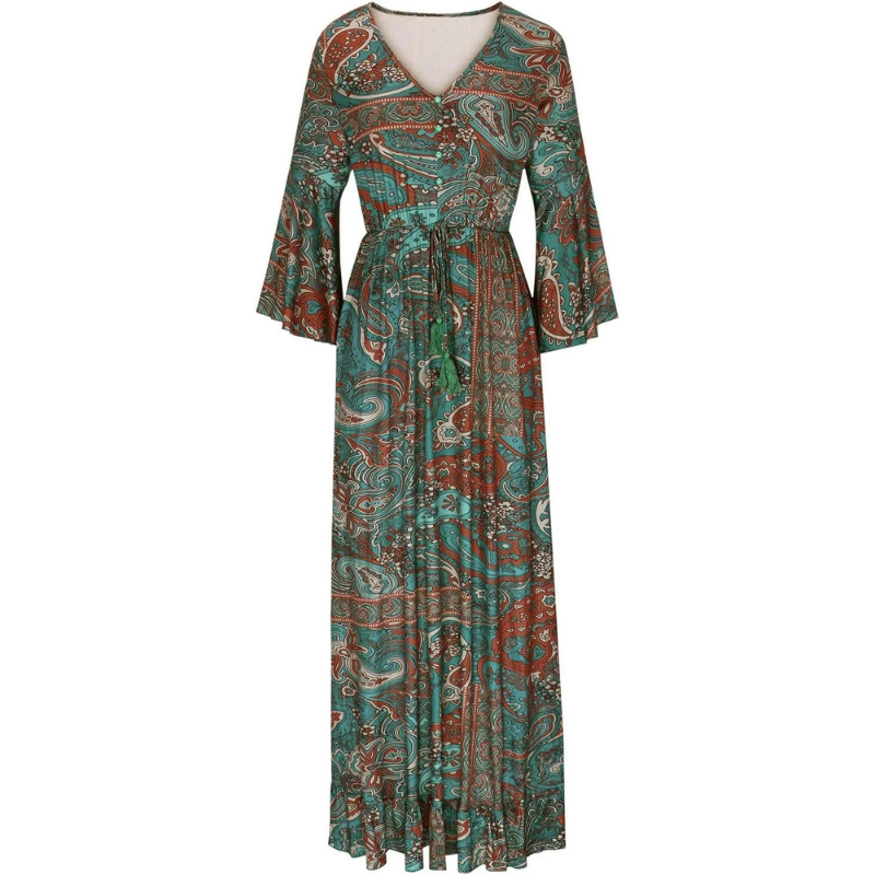 Renatilen | Bedrucktes Kleid für Damen | Mehrfarbig