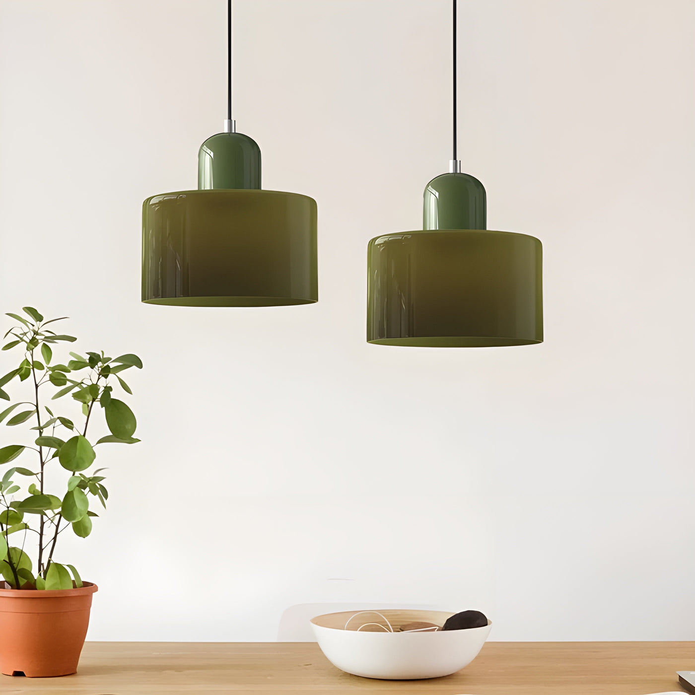 LumiLine Light - Nordische Glas-Pendelleuchte