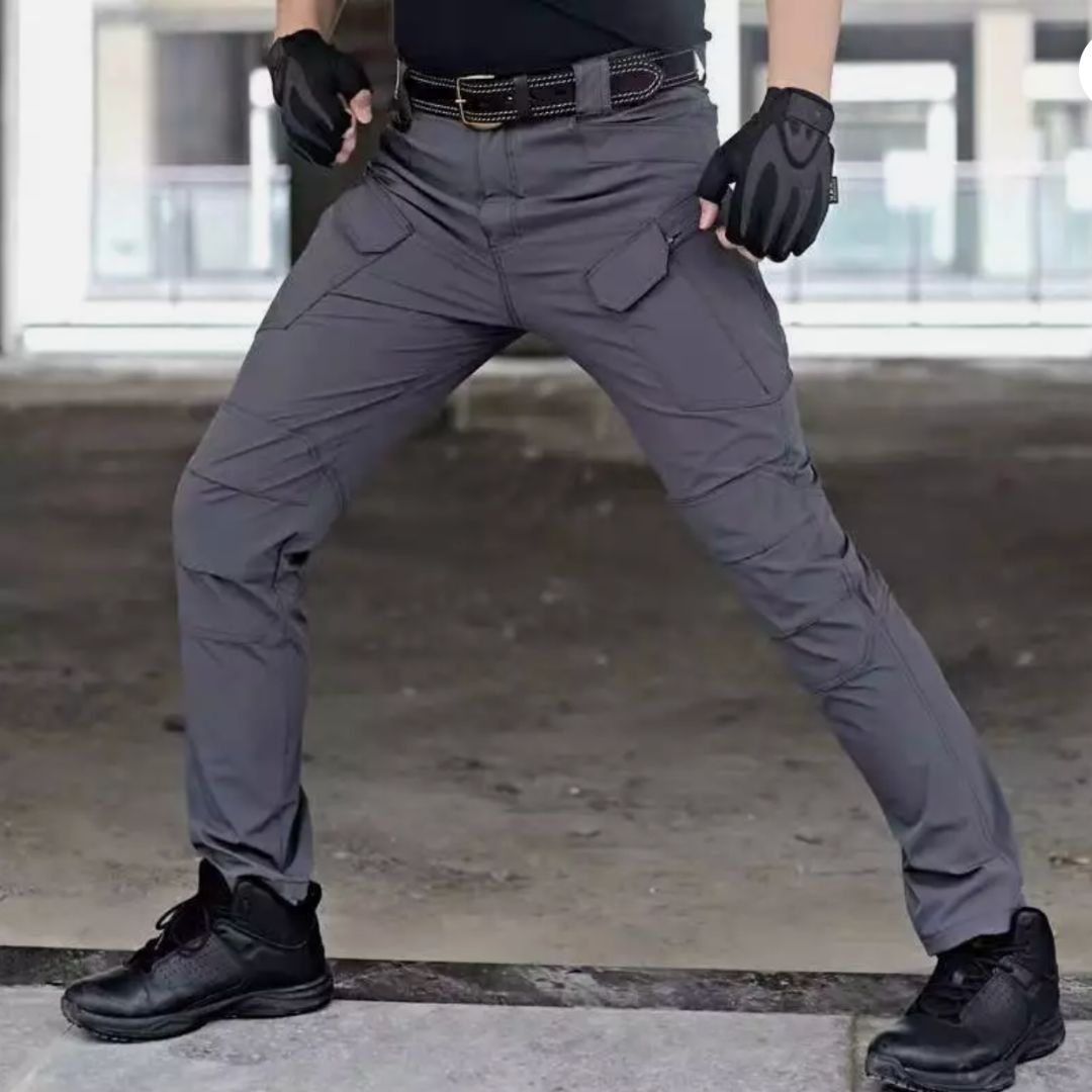 Cargohose für Herren - Wasserdichte Outdoor Wanderhose