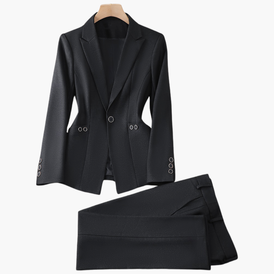 Elegantes Damen Blazer-Ensemble mit Hose - Klassisches Design