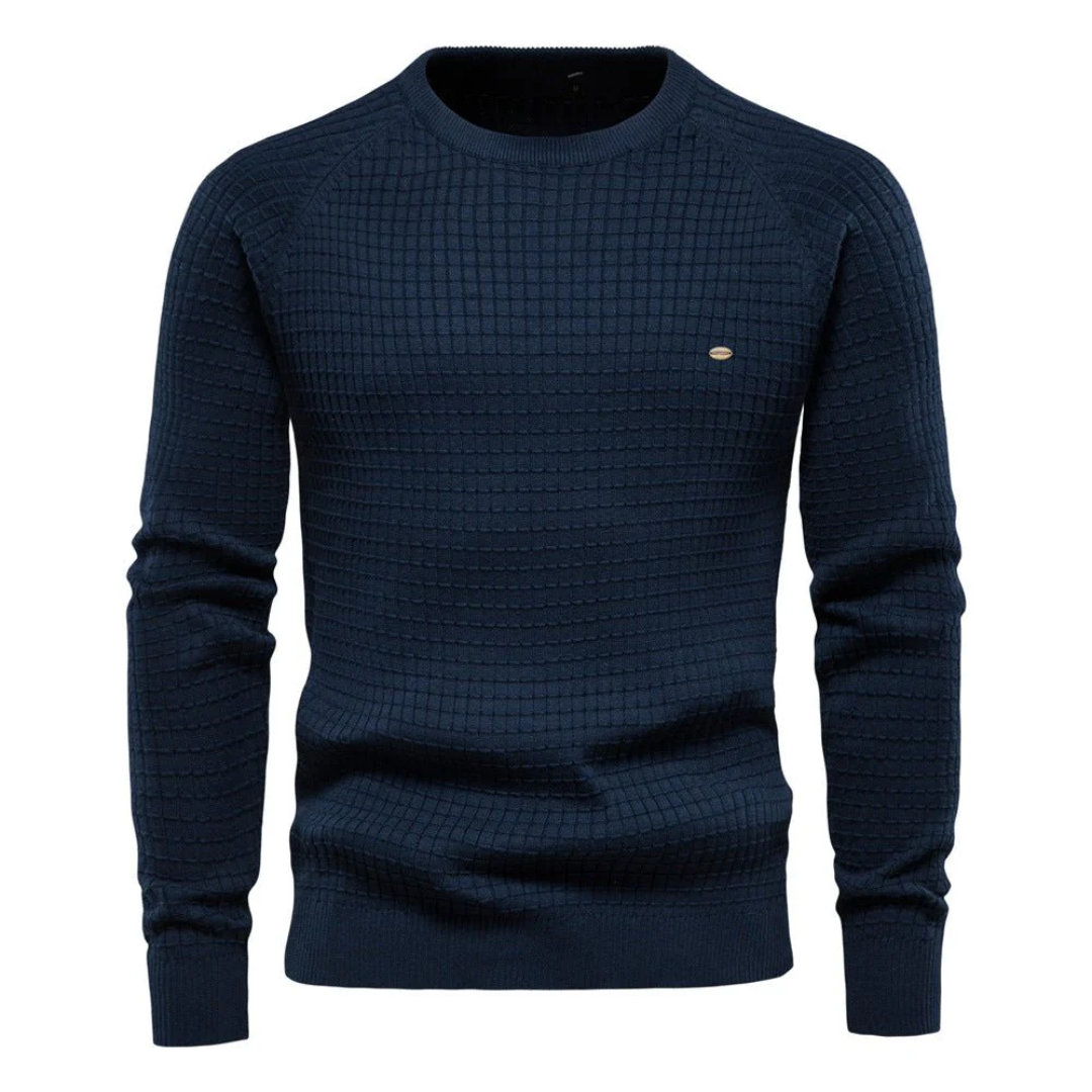 Herren Warme Strick Pullover | Langarm
