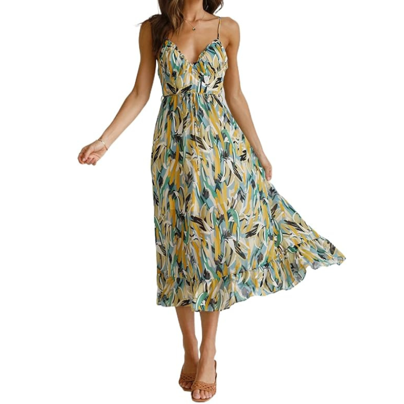 Monika | Buntes Kleid