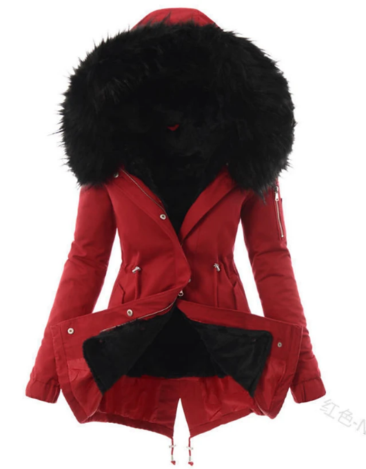Heidi-Mode | Elegante Winter Faux-Fur-Jacke