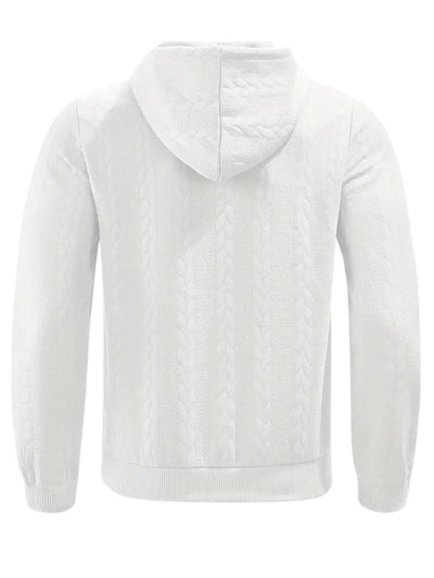 Philipp – Lässiger Kapuzenpullover Mit Reißverschluss Und Langen Ärmeln