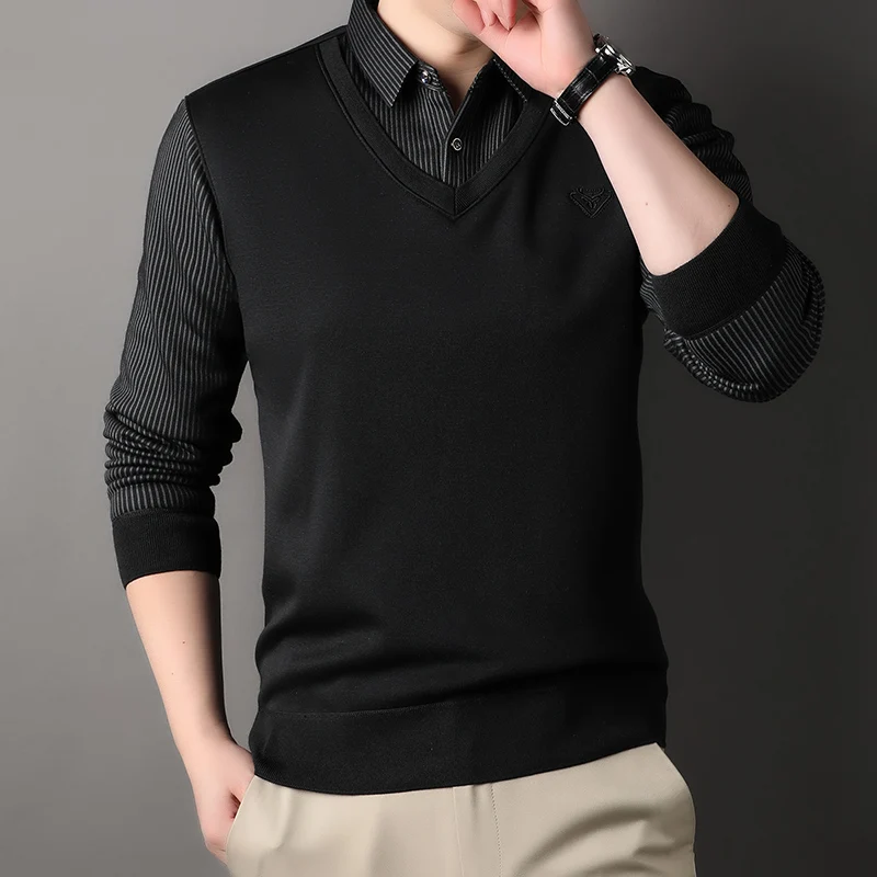 Morten | Pullover mit Kragen und weichem Innenfutter
