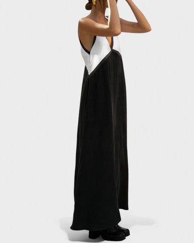 Vida – Elegantes ärmelloses Langes Kleid