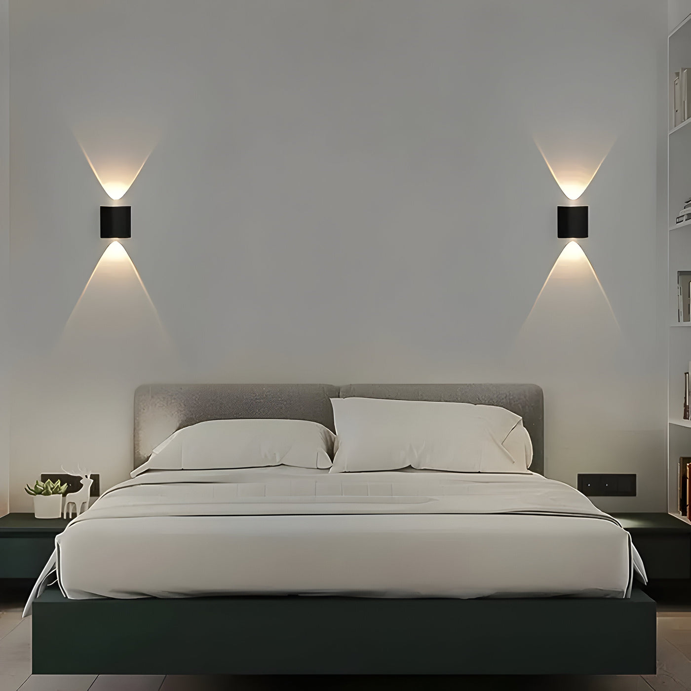 LumoStair - Minimalistische LED-Wandleuchte 3er-Set