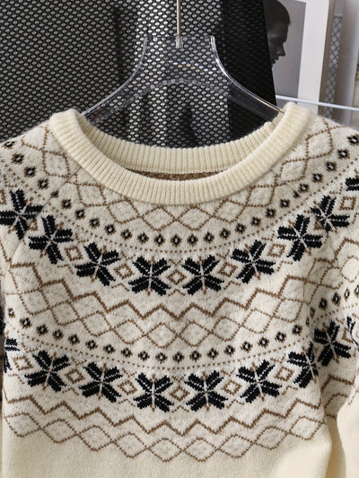 James | Vintage Isländischer Pullover