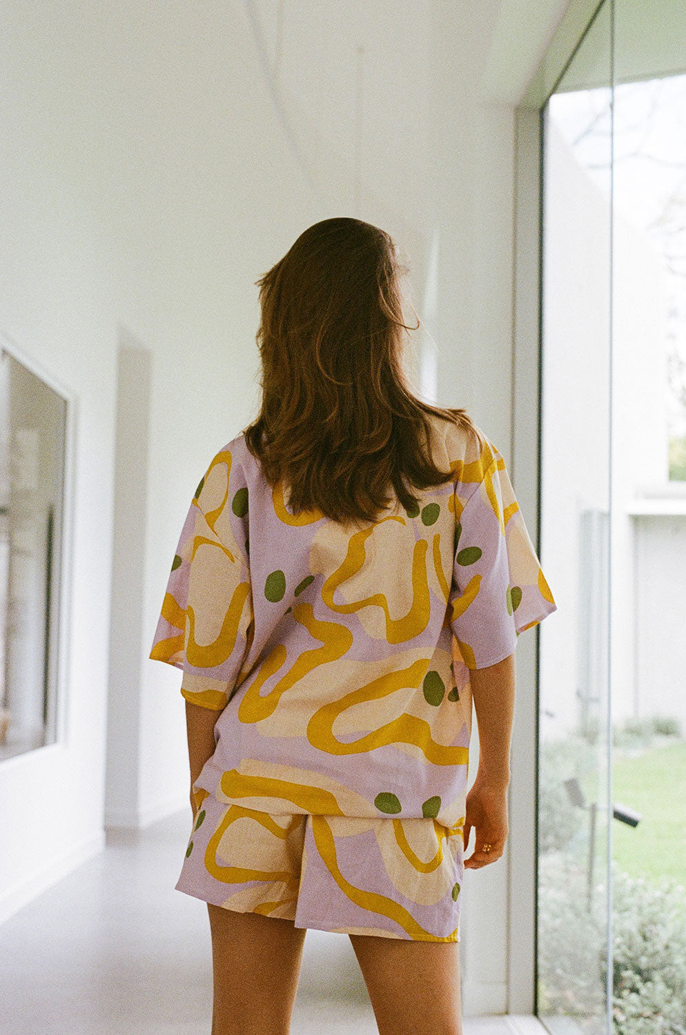 Flora Bluse mit Blumenmuster für Damen