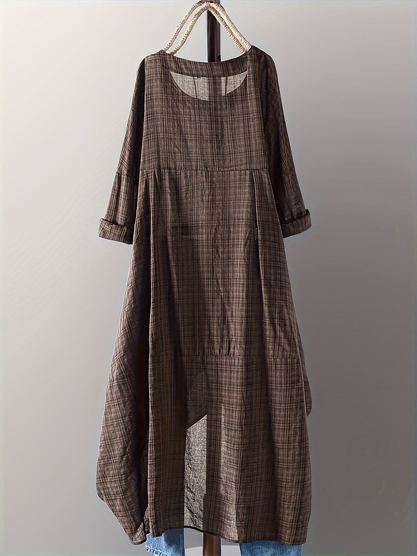 Lockeres Kleid in Übergröße für Damen