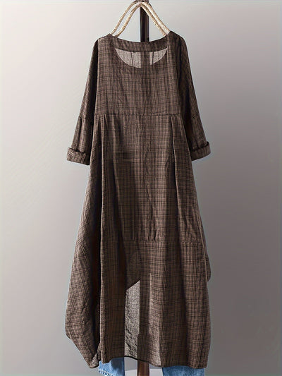 Lockeres Kleid in Übergröße für Damen