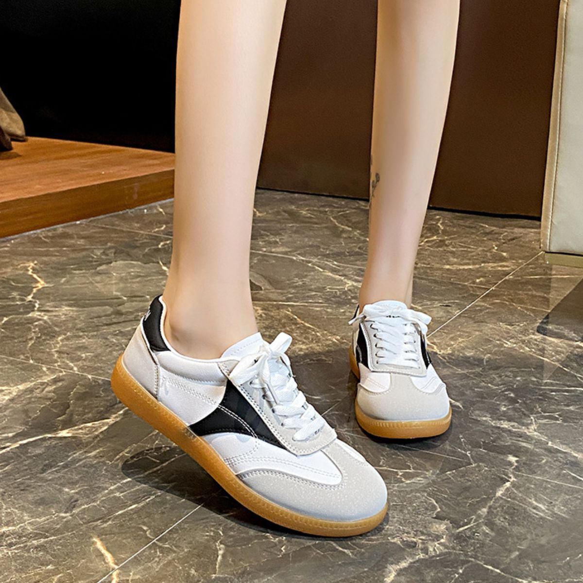 Round Toe Flats Sneakers