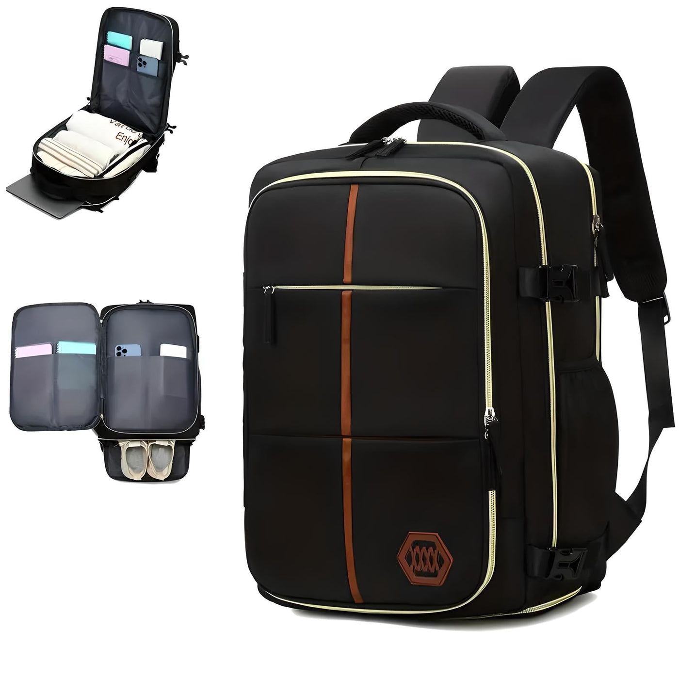 Unisex Leichter Rucksack | Großes Fassungsvermögen