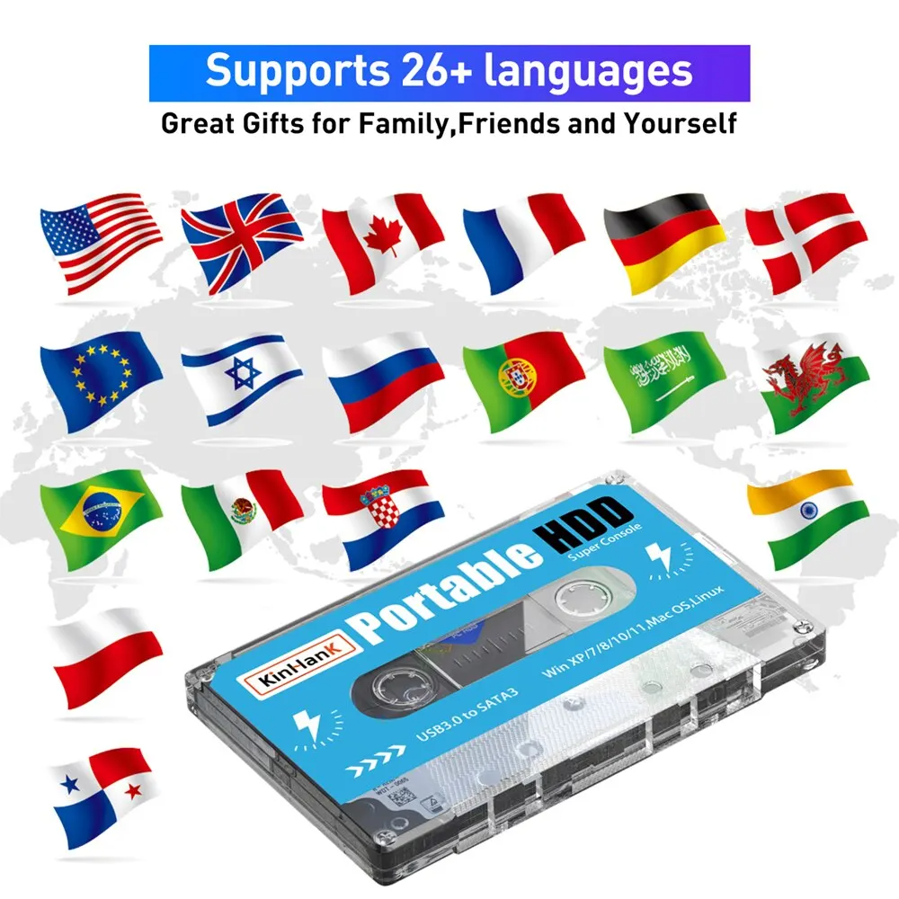 RetroGaming Mega-Konsole | Zugang zu über 110.000 Spielen und Plug & Play Erlebnis