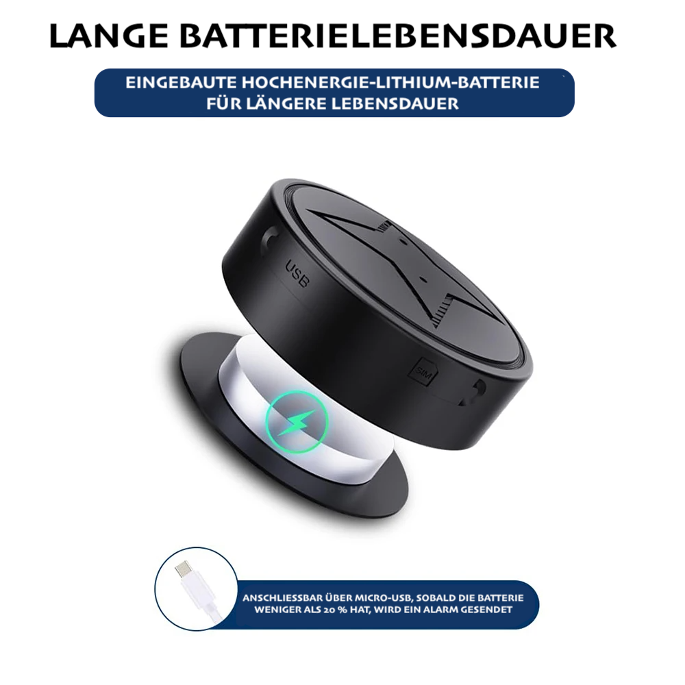 Trackpod | Magnetischer Mini GPS-Tracker für Echtzeit-Überwachung