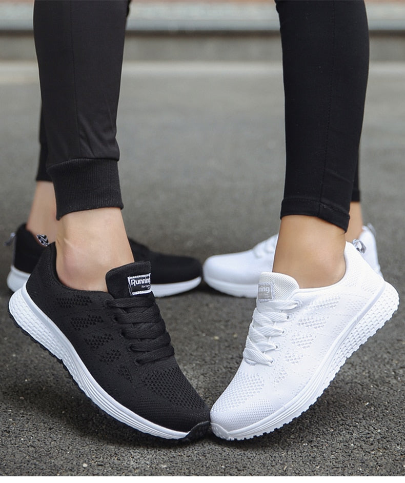 Sneaker für Damen - Trendy Bequeme Sommerschuhe für breite Füße