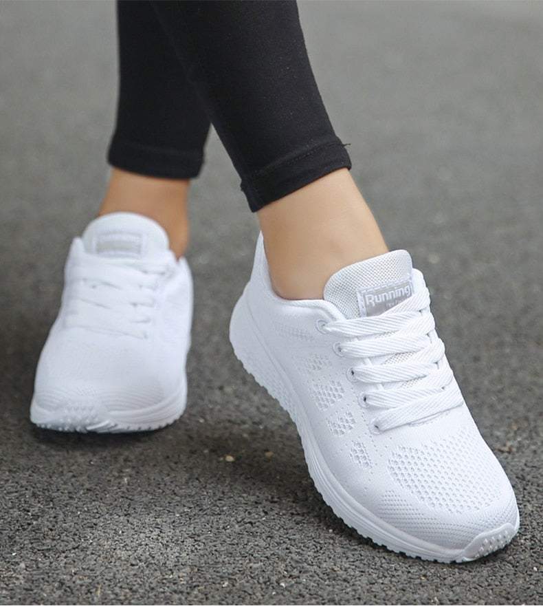 Sneaker für Damen - Trendy Bequeme Sommerschuhe für breite Füße