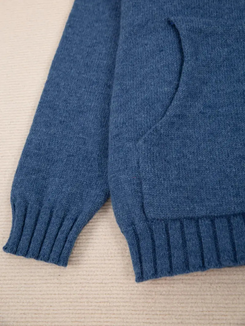 Natala - Strickpullover Mit Kängurutasche