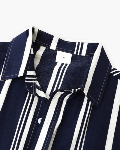 Herren Klassisches Gestreiftes Hemd | Elegant Sommer Hemd