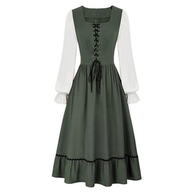 Renaissance Peasant Dress Bodice Gown