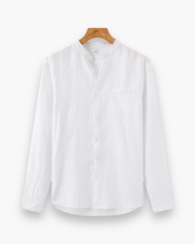 Herren Lässiges Leinenhemd | Atmungsaktiv & Locker