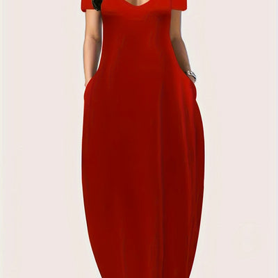 Schlichtes Maxikleid für Damen