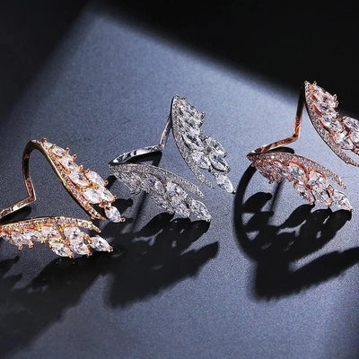 Evita – Armband und Ring mit Engelsflügeln