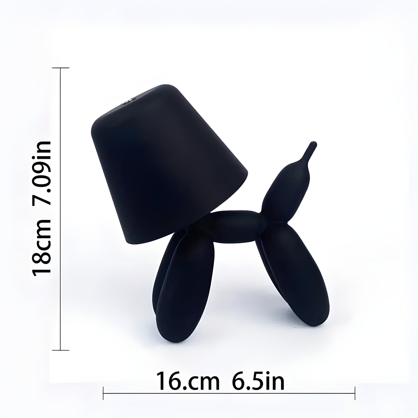 BrightPaws Lampe – USB-Aufladung Ballonhund Touch LED Tischlampe