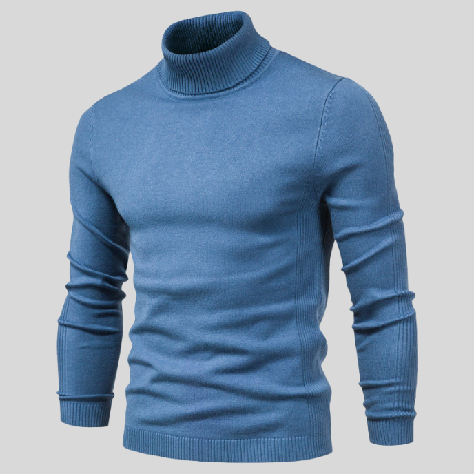 Modischer Rollkragenpullover für Herren