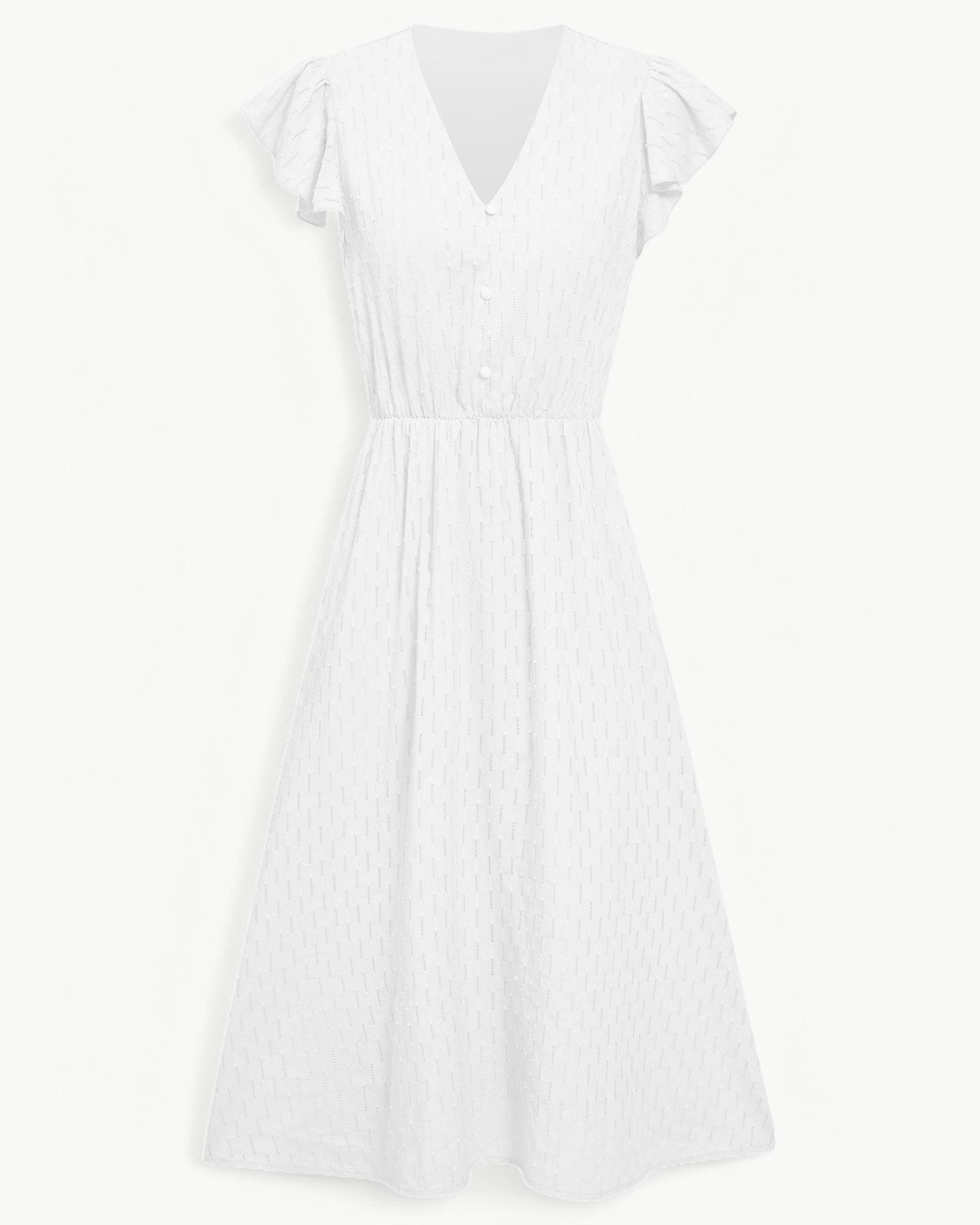 Julieta – Midikleid Mit Rüschenärmeln