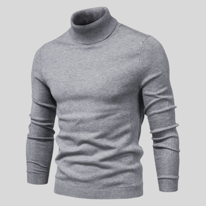 Modischer Rollkragenpullover für Herren