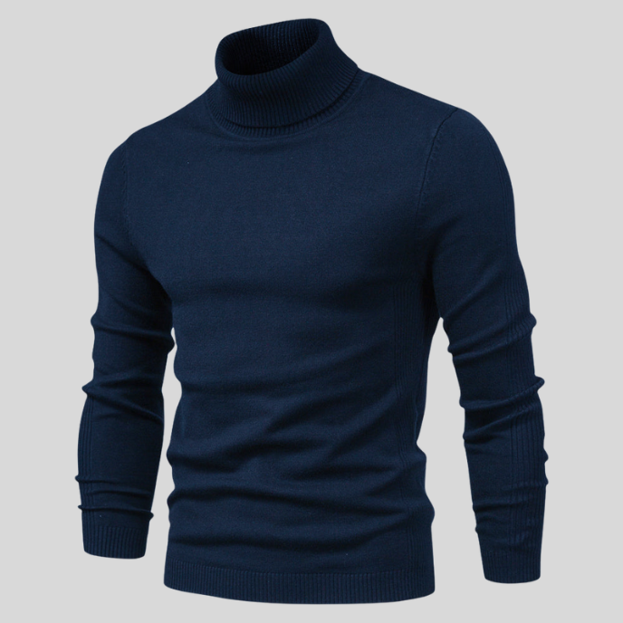 Modischer Rollkragenpullover für Herren