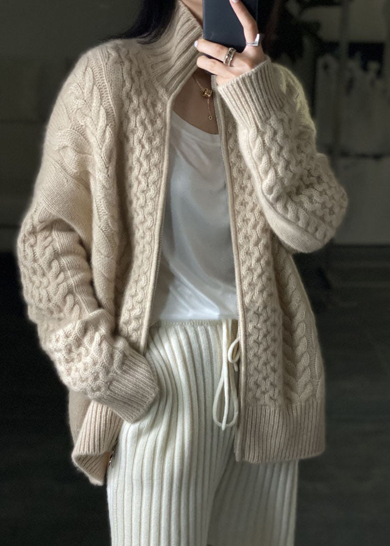 Heidi-Mode | Elegante Strickpullover mit Hohem Kragen