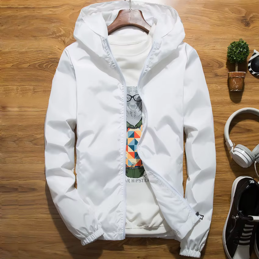 Goren - Winddichte Jacke für Herren mit Kapuze - leicht, funktional & stylisch.