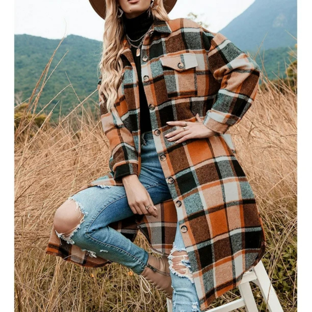 Karierte Hemdjacke (shacket) - Morra