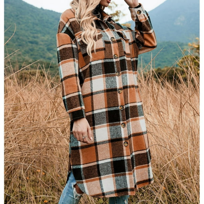 Karierte Hemdjacke (shacket) - Morra