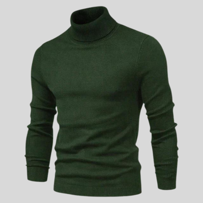 Modischer Rollkragenpullover für Herren