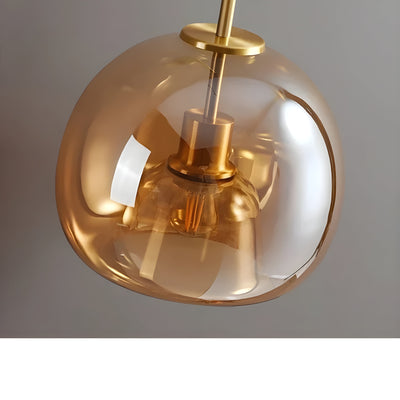 LustroCeil Light - Minimalistische Glas-Deckenleuchte