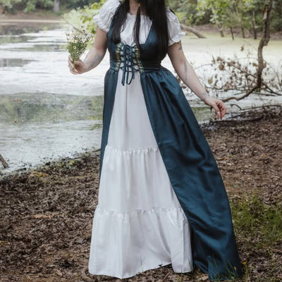 Irish Style Off-Shoulder Dress