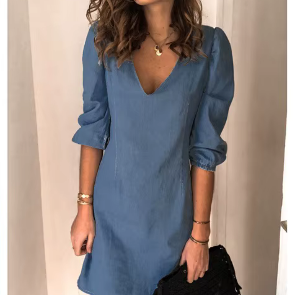 Floreysa – Das frühlingskleid mit puffärmeln für elegante leichtigkeit 2025