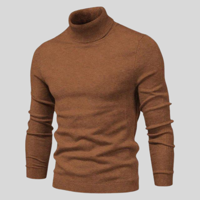 Modischer Rollkragenpullover für Herren