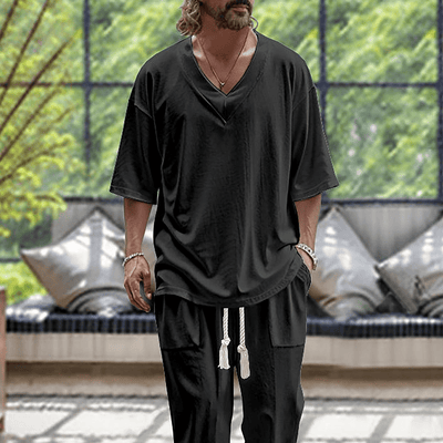 Meletios – Zweiteiliges Set Mit Kurzen Ärmeln