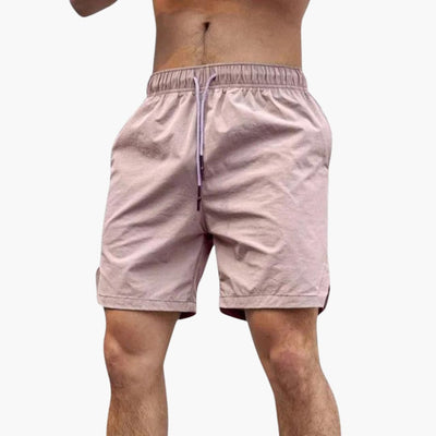 Herren Badeshorts mit Seitentaschen und elastischem Bund