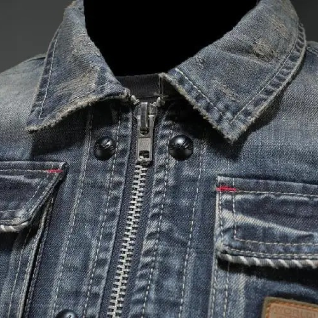 Lorenzo Klassische Denimjacke für Männer