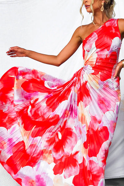 Adriana | Asymmetrisches One-Shoulder-Kleid.